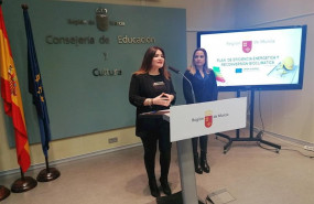 ep la consejera de educacion y cultura esperanza moreno presento hoy el plan de eficiencia