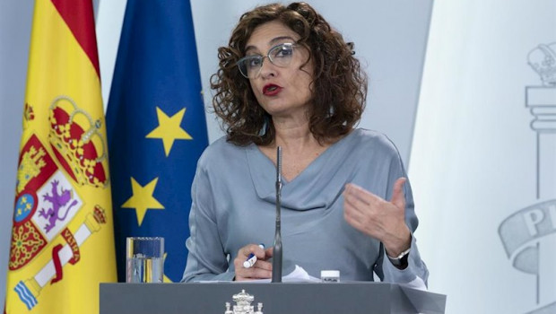 ep la ministra de hacienda y portavoz del ejecutivo maria jesus montero durante la rueda de prensa