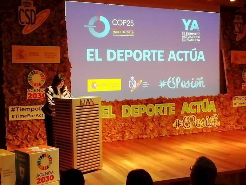 ep la presidenta del csd maria jose rienda en la jornada el deporte actua