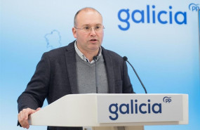 ep miguel tellado en rueda de prensa en la sede del ppdeg