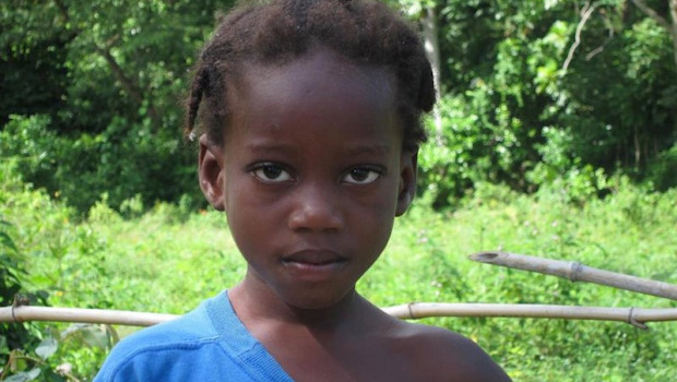 ep nina haitiana en zona rural de gressier haiti
