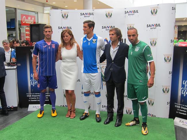 Presentación de las nuevas equipaciones del Leganés | EUROPA PRESS ep presentacionlas nuevas equipacionesleganes