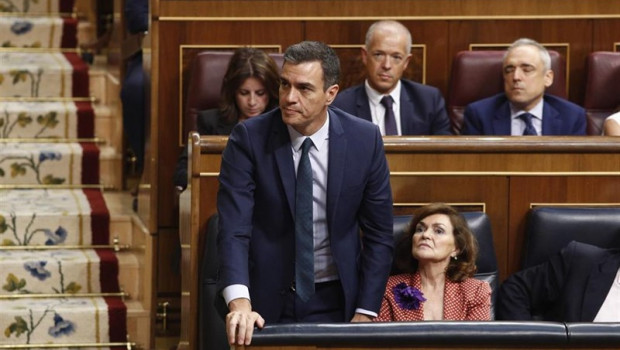 ep presidentegobiernofuncionescandidatola reeleccion pedro sanchez vota durantesegundadefinitiva votacionsu investiduracongresolos diputados