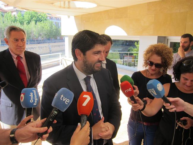 El presidente del PP regional y de la Comunidad, Fernando López Miras | EUROPA PRESS ep presidentepp regionaldecomunidad fernando lopez miras