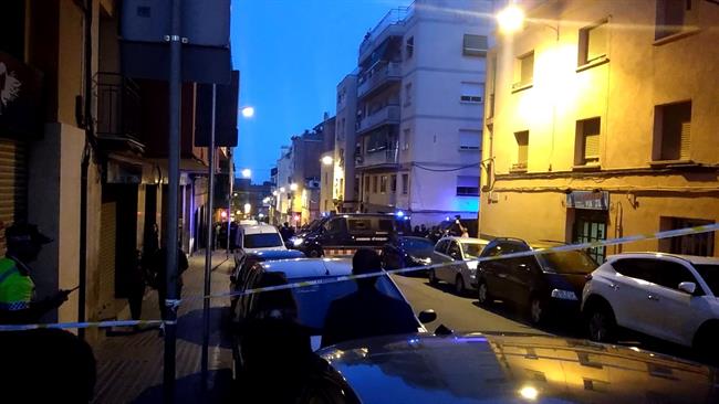 Protesta contra la mezquita prevista en la calle Japó de Nou Barris, Barcelona | EUROPA PRESS ep protestala mezquita previstala calle japo de nou barris barcelona