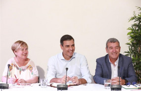 ep secretario generalpsoepresidentegobiernofunciones pedro sanchezla ex alta comisionadagobierno frentereto demograficosecretariafuncion publicapsoe isaura leal durantereunionorganizacioneslucha co