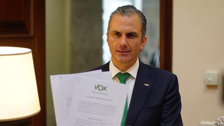El secretario general de Vox, Javier Ortega Smith. | VOX ep secretario generalvox javier ortega smith 20190812121903