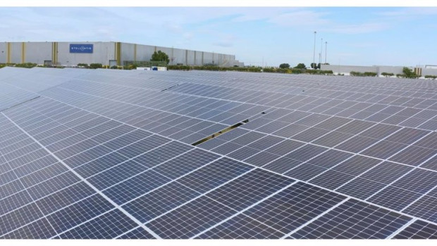 ep stellantis zaragoza inicia en figueruelas su proyecto de energia renovable hibrida con prosolia