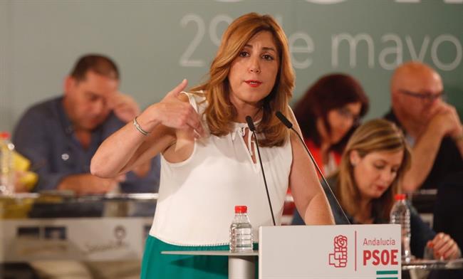 Susana Díaz interviene en el Comité Director del PSOE-A | EUROPA PRESS ep susana diaz intervienecomite directorpsoe-a