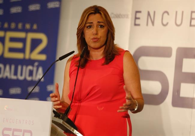 Susana Díaz interviene en los encuentros de la cadena SER | EUROPA PRESS ep susana diaz intervienelos encuentrosla cadena ser