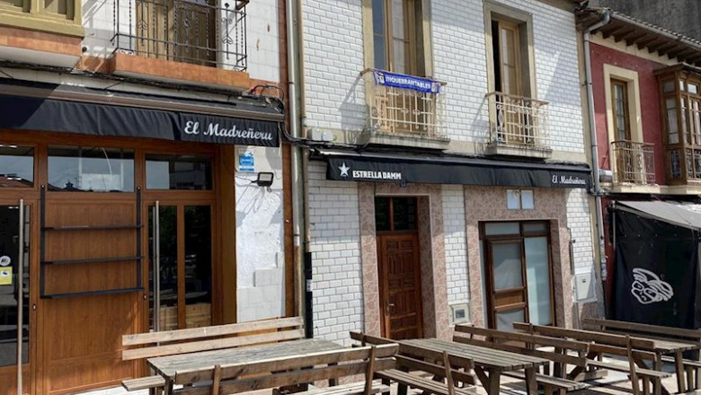 Terraza de la sidrería El Madreñeru, restaurante en Pola de Siero | EL MADREÑERU ep terraza de la sidreria el madreneru restaurante en pola de siero