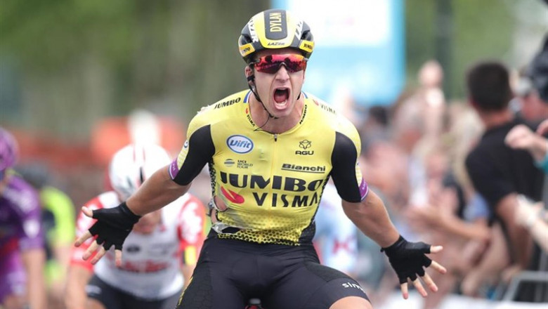 VERNISSE - 20-06-2019, cycling, ZLM Tour, 4 riders in the lead in the ZLM Tour, Dylan Groenewegen wins the sprint in the 1st stage of the ZLM Tour | George Deswijzen/PRO SHOTS/A/AFP7/Europapress ep vernisse - 20-06-2019 cycling zlm tour 4 riders in the lead in the zlm tour dylan groenewegen wins the sprint in the 1st stage of the zlm tour