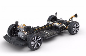 ep volvo xc40 recharge single motor powertrain cutaway