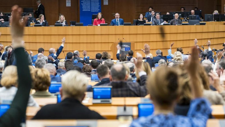 ep votacion en sesion plenaria del parlamento europeo celebrada en bruselas