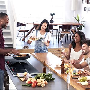 amzchef placa induccion doble cocina