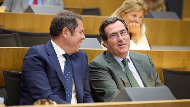 ep archivo el presidente de cepyme gerardo cuerva y el presidente de la ceoe antonio garamendi a ep archivo el presidente de cepyme gerardo cuerva y el presidente de la ceoe antonio garamendi a
