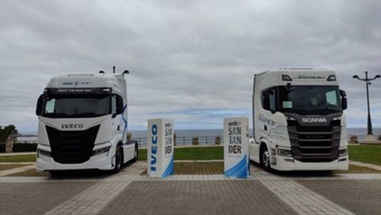 Archivo - El sector del transporte de mercancías por carretera prevé facturar 45.000 millones en 2022, un 20% más | ASTIC - Archivo ep archivo el sector del transporte de mercancias por carretera preve facturar 45000 millones en