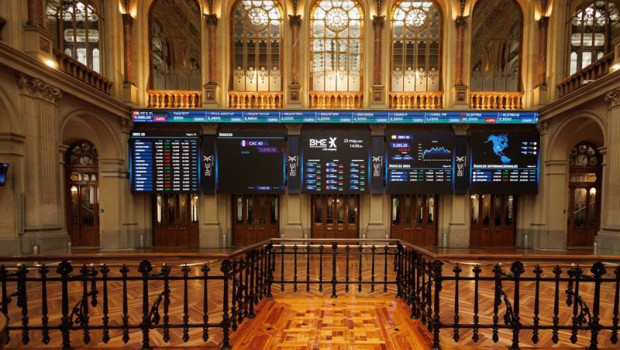 ep archivo   paneles del ibex 35 en el palacio de la bolsa a 23 de mayo de 2023 en madrid espana 20230704124803