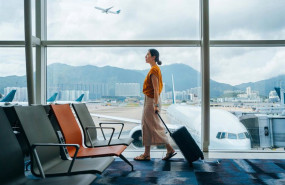 ep archivo   turista en el aeropuerto