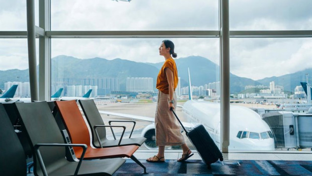 ep archivo   turista en el aeropuerto