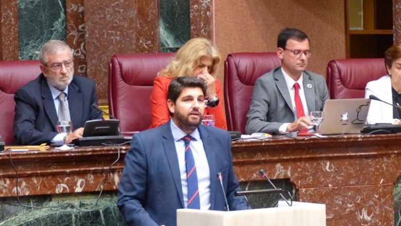 ep candidatopppresidircomunidad autonoma fernando lopez miras endebateinvestidura