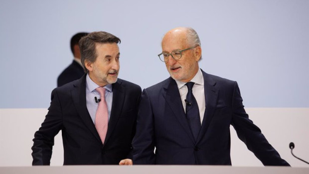 ep el consejero delegado de repsol josu jon imaz y el presidente de repsol antonio brufau este