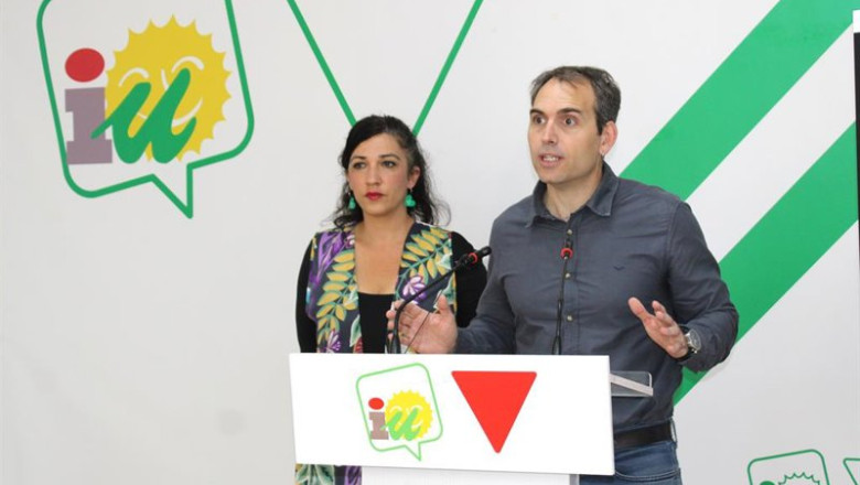 ep el coordinador general de izquierda unida andalucia y diputado en el congreso toni valero y la