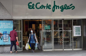 ep el corte ingles unicamente abre su supermercado durante el estado de alarma decretado por el