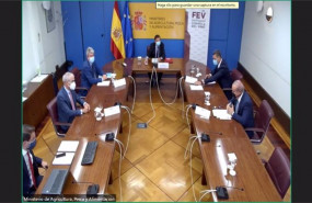 ep el ministro de agricultura luis planas en la clausura de la asamblea de la federacion espanola