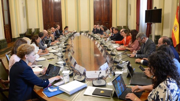 ep el ministro de agricultura pesca y alimentacion luis planas y su comite de direccion
