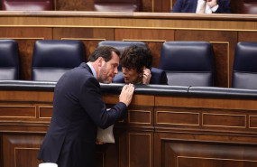 ep el ministro de transportes y movilidad sostenible oscar puente y la ministra de inclusion