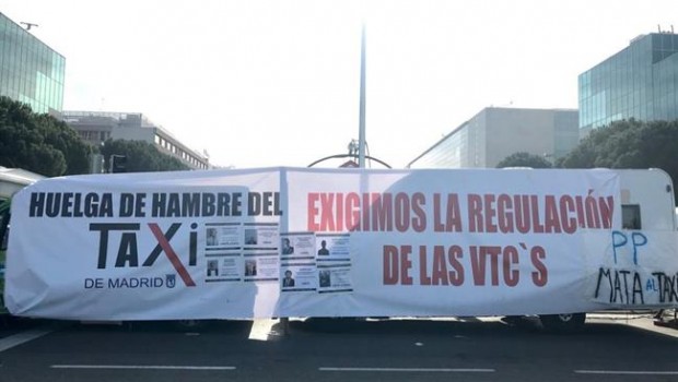 ep huelgahambre taxistas madrid