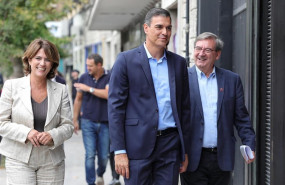 ep i-d la ministra de justicia en funciones dolores delgado el presidente del gobierno en funciones