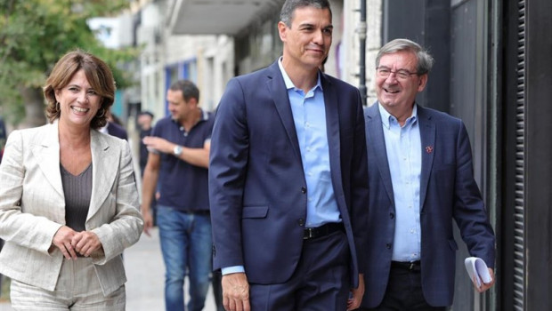 ep i-d la ministra de justicia en funciones dolores delgado el presidente del gobierno en funciones