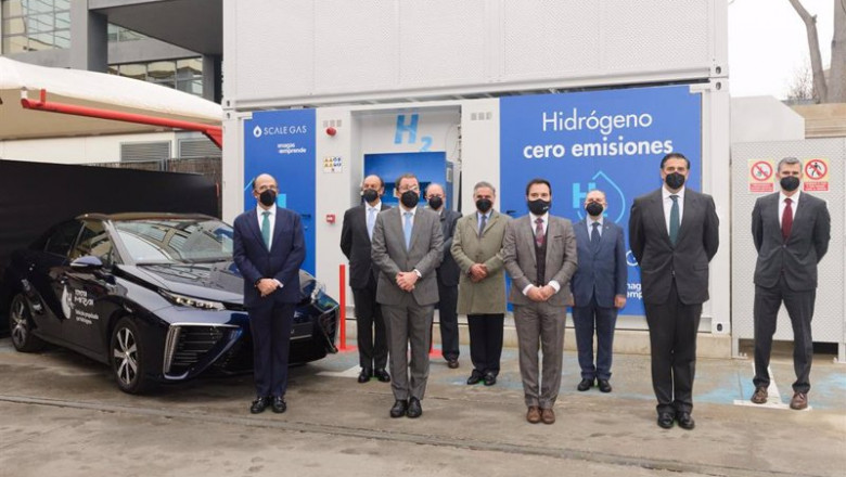 ep inauguracion de la hidrogenera en madrid