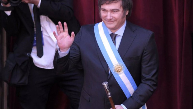 ep javier milei recien proclamado presidente argentino