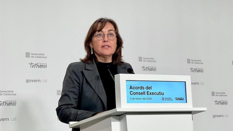 La consellera de Territorio, Vivienda y Transición Ecológica y portavoz de la Generalitat, Sílvia Paneque, en una rueda de prensa tras el Consell Executiu | EUROPA PRESS ep la consellera de territorio vivienda y transicion ecologica y portavoz de la generalitat silvia 20260203130404