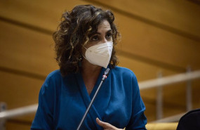 ep la ministra de hacienda maria jesus montero interviene en una sesion de control en el senado a 21