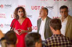 ep la ministra de hacienda y funcion publica maria jesus montero y el secretario general de ugt pepe ep la ministra de hacienda y funcion publica maria jesus montero y el secretario general de ugt pepe