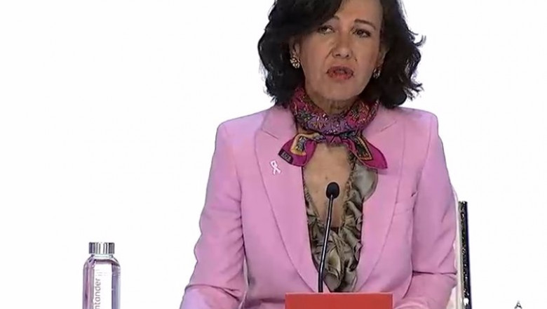 ep la presidenta de banco santander ana botin durante la junta general de accionistas del banco 2020 ep la presidenta de banco santander ana botin durante la junta general de accionistas del banco 2020