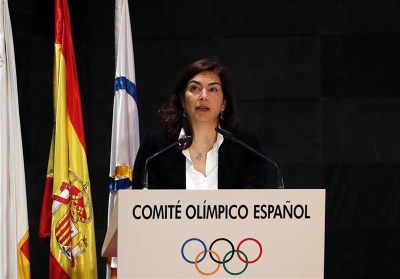 ep la presidenta del csd maria jose rienda en el coe