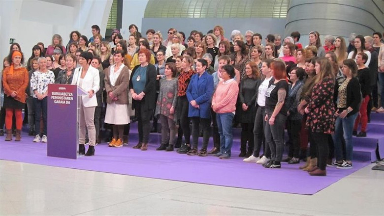 Maddalen Iriarte, en un acto en Bilbao | EUROPA PRESS ep maddalen iriarte en un acto en bilbao