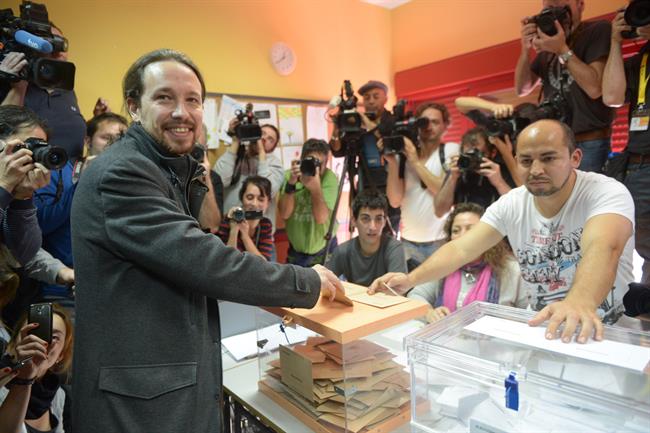 Pablo Iglesias votando en las elecciones generales de diciembre de 2015 | DANI GAGO/PODEMOS ep pablo iglesias votandolas elecciones generalesdiciembre2015