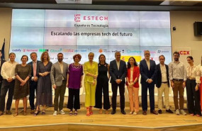 ep presentacion en madrid de estech la asociacion formada por 12 scaleups espanolas con el apoyo de