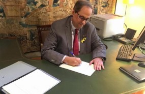 ep presidente quim torra firmadecretonombrar consell executiu