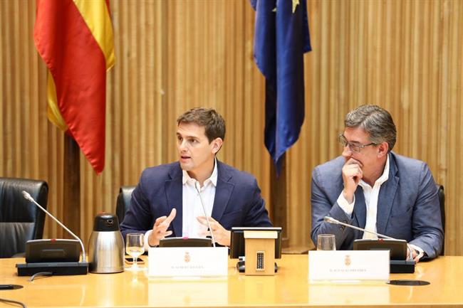El presidente de Ciudadanos, Albert Rivera, e Ignacio Prendes | CIUDADANOS ep presidenteciudadanos albert rivera e ignacio prendes