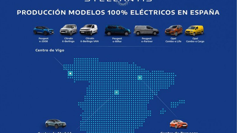 Producción de vehículos eléctricos de Stellantis en España. | STELLANTIS ep produccion de vehiculos electricos de stellantis en espana