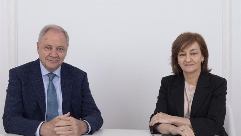 Santiago De Torres, presidente de Atrys Health, e Isabel Lozano, consejera delegada | JESUS UMBRIA/ATRYS - Archivo ep santiago de torres presidente de atrys health e isabel lozano consejera delegada de atrys health