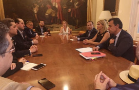 ep senadorespp derecha se reunenrepresentantespartidosoposicionvenezuela