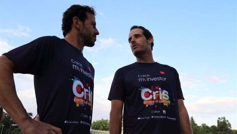 El triatleta Alejandro Santamaría y Pablo García Montañés colaboran con Cris contra el Cáncer | CRIS CONTRA EL CÁNCER - Archivo ep triatleta alejandro santamariapablo garcia montanes colaborancriscancer